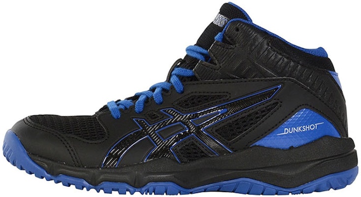 (Preschool) ASICS Dunkshot MB 9 Mid 'Black Blue' 1064A012-002 Buy (Preschool) ASICS Dunkshot MB 9 Mid 'Black Blue' 1064A012-002