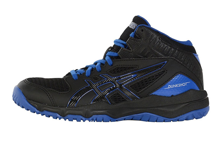 (Preschool) ASICS Dunkshot MB 9 Mid 'Black Blue' 1064A012-002