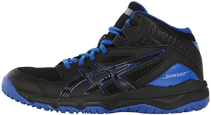 (Preschool) ASICS Dunkshot MB 9 Mid 'Black Blue' 1064A012-002 Buy (Preschool) ASICS Dunkshot MB 9 Mid 'Black Blue' 1064A012-002