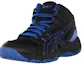 Lookbook (Preschool) ASICS Dunkshot MB 9 Mid 'Black Blue' 1064A012-002