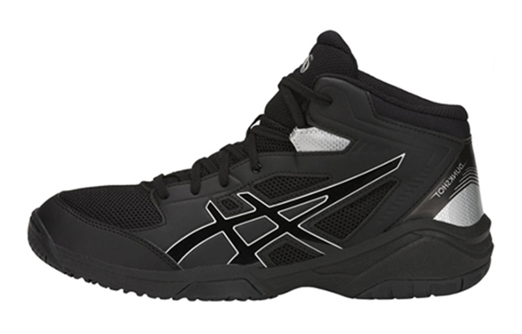 (Preschool) ASICS Dunkshot MB 'Black Patchwork' TBF139-9090