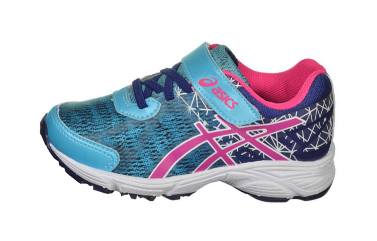 (Preschool) ASICS Fantasy 2 'Blue Pink Velcro' C016A-4820