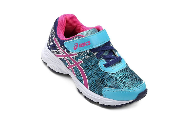 Order (PS) ASICS Fantasy 2 ''Blau Rosa Klettverschluss'' C016A-4820