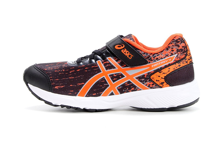 (Preschool) ASICS Fantasy 4 'Black Orange' 1014A158-005