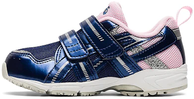 (Preschool) ASICS GD Runner Girl Mini 2 'Blue Pink Velcro' 1144A206-403 (Preschool) ASICS GD Runner Girl Mini 2 'Blue Pink Velcro' 1144A206-403