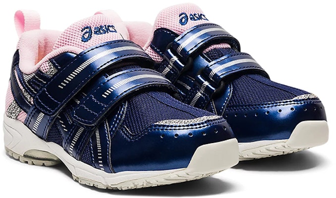 (PS) ASICS GD Runner Girl Mini 2 'Biru Pink Velcro' Anak Perempuan 1144A206-403 Lookbook (PS) ASICS GD Runner Girl Mini 2 'Biru Pink Velcro' Anak Perempuan 1144A206-403