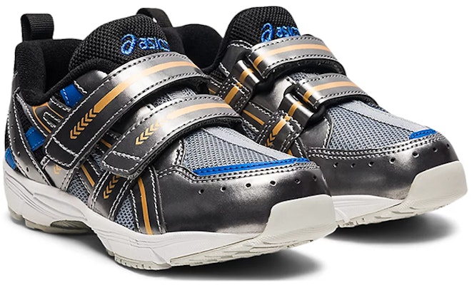 (Preschool) ASICS GD.Runner Mini MG-Narrow 2 'Black Grey Velcro' 1144A219-021 Lookbook (Preschool) ASICS GD.Runner Mini MG-Narrow 2 'Black Grey Velcro' 1144A219-021