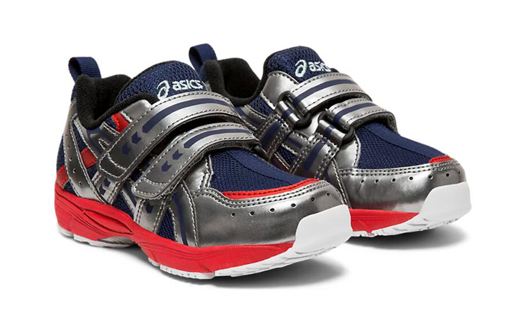 Lookbook (PS) ASICS GD Runner Mini MG-Narrow K Bleu/ ''Argent'' TUM145-400