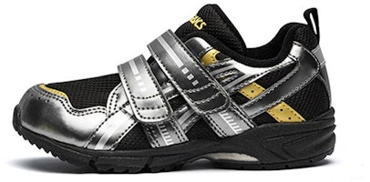 (Preschool) ASICS GD Runner Mini MG 3 'Black Silver' TUM168-001 (Preschool) ASICS GD Runner Mini MG 3 'Black Silver' TUM168-001