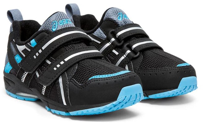 (Preschool) ASICS GD Runner Mini MG 3 'Black White Blue' TUM168-003 Lookbook (Preschool) ASICS GD Runner Mini MG 3 'Black White Blue' TUM168-003