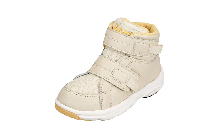 Lookbook 中童 Asics GD Walker Mini-Hi 高筒 兒童跑步鞋 米棕