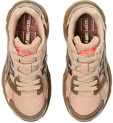 (PS) 아식스 GEL-1130 x 롯데 콜라보 스니커즈 브라운/초콜릿 브라운 1204A167-200 Details for (PS) 아식스 GEL-1130 x 롯데 콜라보 스니커즈 브라운/초콜릿 브라운 1204A167-200