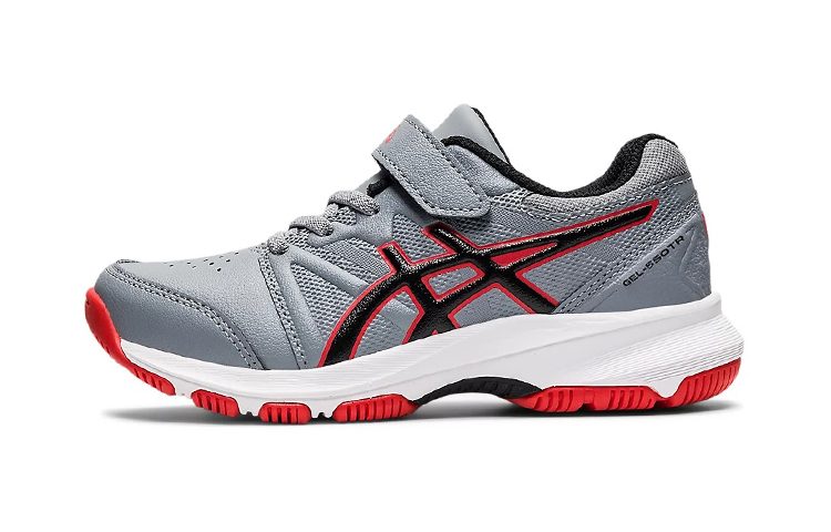 (Preschool) ASICS Gel-550TR 'Grey Red Velcro' 1134A014-021