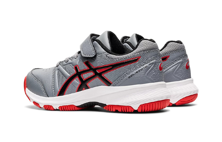 Shop (Preschool) ASICS Gel-550TR 'Grey Red Velcro' 1134A014-021