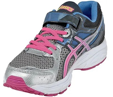 中童 Asics Gel-Contend 2 舒適透氣 耐磨運動跑步鞋 石灰藍 Lookbook 中童 Asics Gel-Contend 2 舒適透氣 耐磨運動跑步鞋 石灰藍