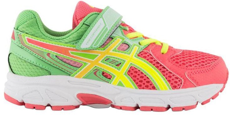 中童 Asics Gel-Contend 2 舒適運動 防滑耐磨 低筒 跑步鞋 粉紅綠 Order 中童 Asics Gel-Contend 2 舒適運動 防滑耐磨 低筒 跑步鞋 粉紅綠
