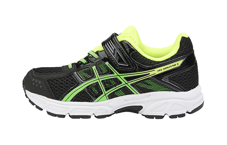 Buy (PS) (幼児用) ASICS ゲルコンテンド 4 'ブラックグリーン' C709N-9085 C709N-9085