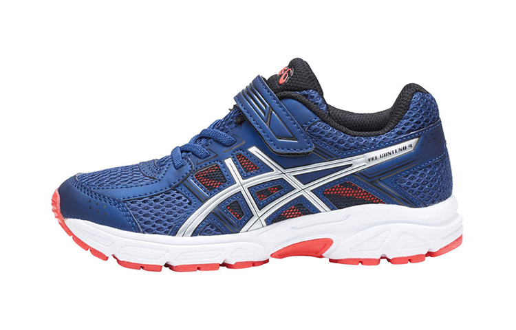 Buy 中童 Asics Gel-Contend 4 魔術貼 耐磨防滑 低筒跑步鞋 深藍色