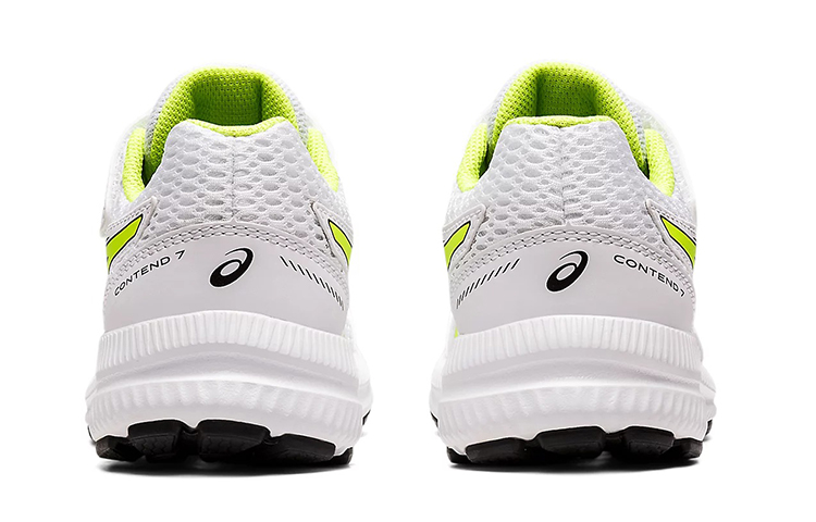 (PS) ASICS Gel-Contend 7 K White/Yellow 圖 4