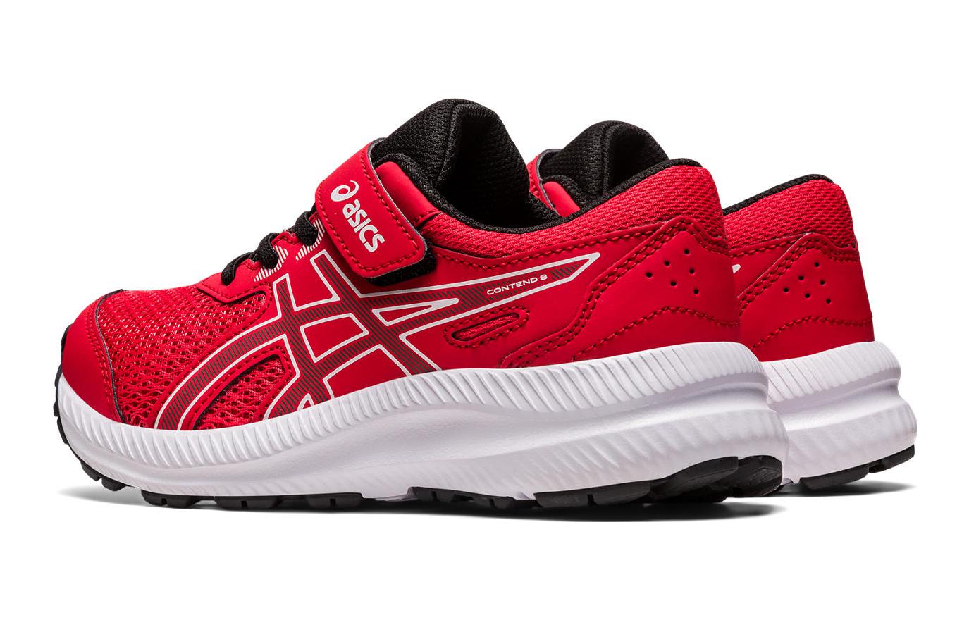 Shop 兒童 Asics Gel-Contend 8 運動 防水 低幫 兒童跑步鞋 紅色