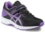 Lookbook 中童 Asics Gel-Galaxy 9 魔術貼 防滑耐磨 低筒 兒童跑步鞋 黑紫