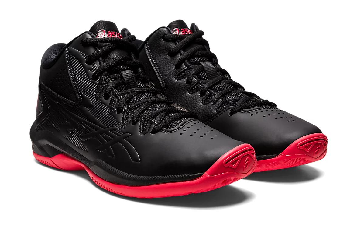 Lookbook 兒童 Asics GEL-IMPROVE 2 舒適 防滑耐磨 中筒 兒童跑步鞋 黑紅色