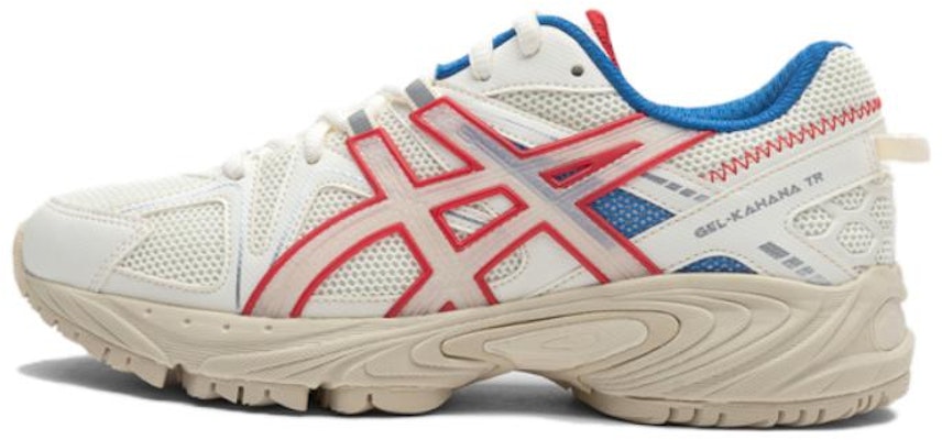 (Preschool) ASICS Gel-Kahana TR 'Beige Blue Red' 1204A158-100 Buy (Preschool) ASICS Gel-Kahana TR 'Beige Blue Red' 1204A158-100