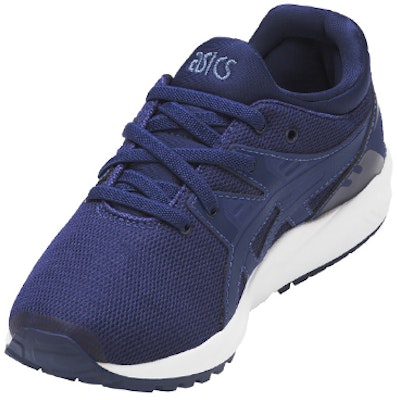 中童 亞瑟士 Gel-Kayano Trainer Evo 耐磨防滑減震 低幫運動鞋 藍白 Shop 中童 亞瑟士 Gel-Kayano Trainer Evo 耐磨防滑減震 低幫運動鞋 藍白