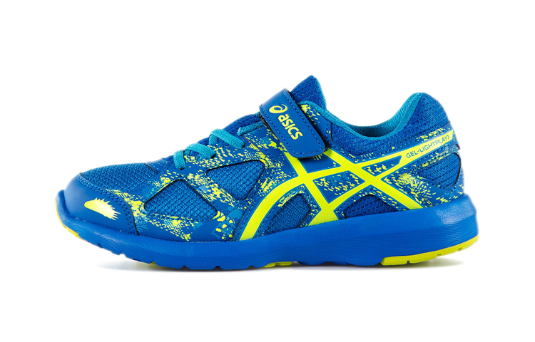 (Preschool) ASICS Gel-Lightplay 3 'Indigo Yellow' C630N-4207