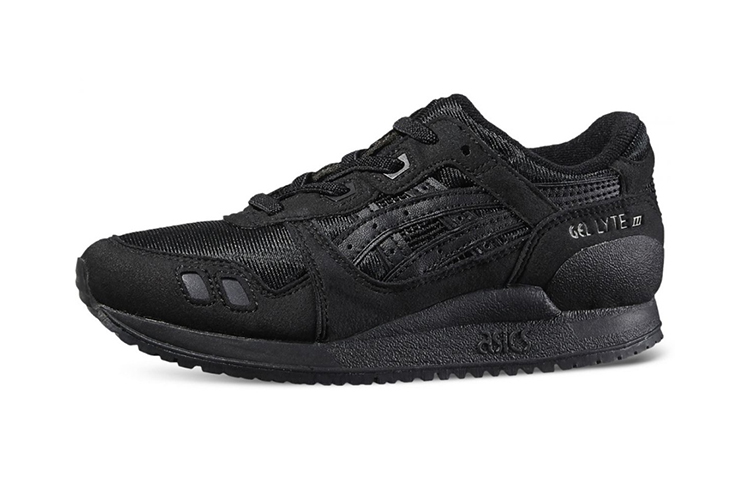Buy 中童亞瑟士Gel-Lyte 3跑步鞋 黑色