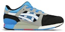Order (PS) ASICS Gel-Lyte 3 'Hitam Kelabu Biru Blok Warna' C5A5N-9001