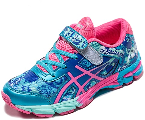 中童 Asics Gel-Noosa Tri 11 減震防滑運動跑步鞋 藍粉 Order 中童 Asics Gel-Noosa Tri 11 減震防滑運動跑步鞋 藍粉