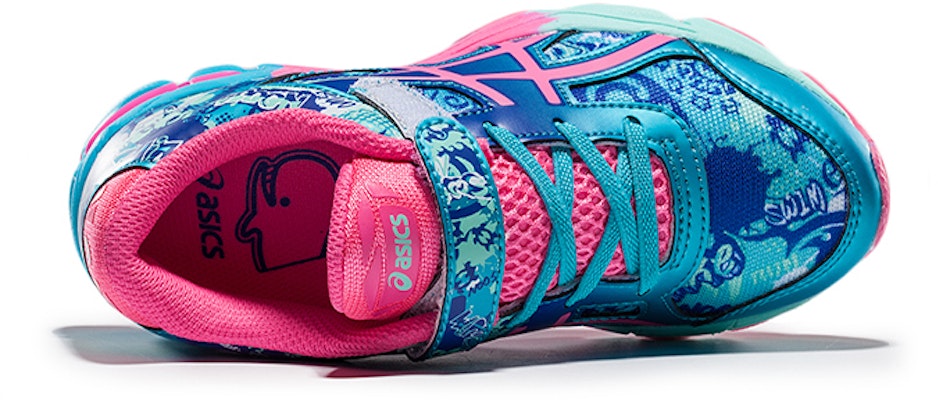 中童 Asics Gel-Noosa Tri 11 減震防滑運動跑步鞋 藍粉 Lookbook 中童 Asics Gel-Noosa Tri 11 減震防滑運動跑步鞋 藍粉