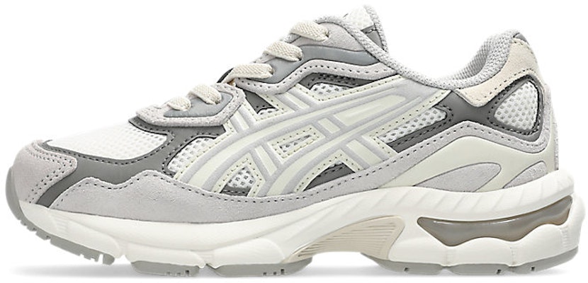 (PS) ASICS GEL-NYC 运动鞋 奶油色/生蚝灰 1204A176-100 Cheap (PS) ASICS GEL-NYC 运动鞋 奶油色/生蚝灰 1204A176-100