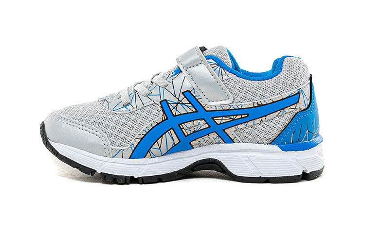 (Preschool) ASICS Gel-Pulse 'Grey Blue Velcro' 1Z14A002-020