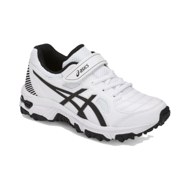 Lookbook (Preschool) ASICS Gel-Trigger 12 'White Black Velcro' C705Y-0190