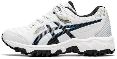 (Preschool) ASICS Gel-Trigger 12 TX 'White Black' 1134A006-105 (Preschool) ASICS Gel-Trigger 12 TX 'White Black' 1134A006-105