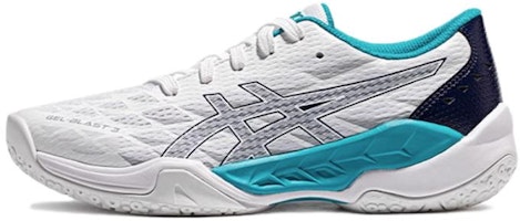 (Youth) ASICS Gel-Blast 3 'White Peacoat' 1074A035-100 (Youth) ASICS Gel-Blast 3 'White Peacoat' 1074A035-100