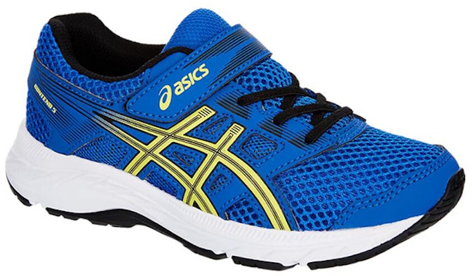 (PS) ASICS Gel-Contend 5 K Azul/'Amarillo' 1014A048-401 Lookbook (PS) ASICS Gel-Contend 5 K Azul/'Amarillo' 1014A048-401