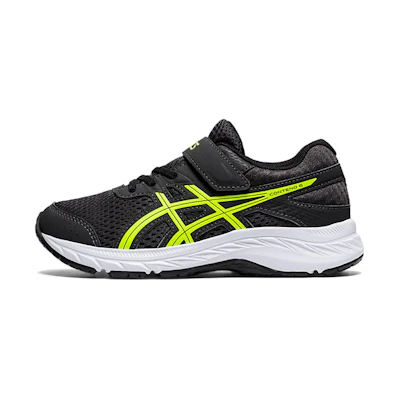 (PS) ASICS Gel Contend 6 'Graphite Safety Yellow'