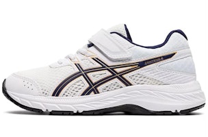 (Preschool) ASICS Gel-Contend 6 K /Black 'White' 1014A087-100 (Preschool) ASICS Gel-Contend 6 K /Black 'White' 1014A087-100