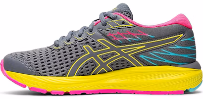 (Youth) ASICS Gel-Cumulus 21 'Grey Yellow' 1014A069-020 (Youth) ASICS Gel-Cumulus 21 'Grey Yellow' 1014A069-020