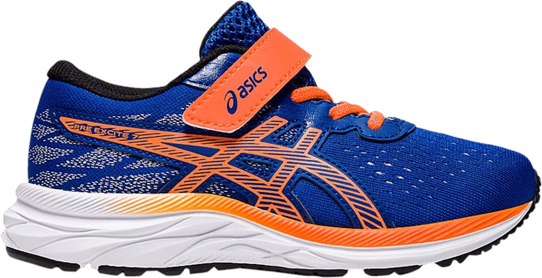 (學齡前)ASICS Gel Excite 7 '藍色震撼橙' 1014A101-405 Buy (學齡前)ASICS Gel Excite 7 '藍色震撼橙' 1014A101-405