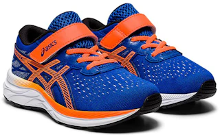 Lookbook (學齡前)ASICS Gel Excite 7 '藍色震撼橙' 1014A101-405