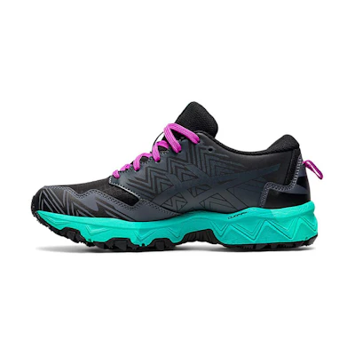 (Youth) ASICS Gel-Fuji Trabuco 8 Black/Green/Purple
