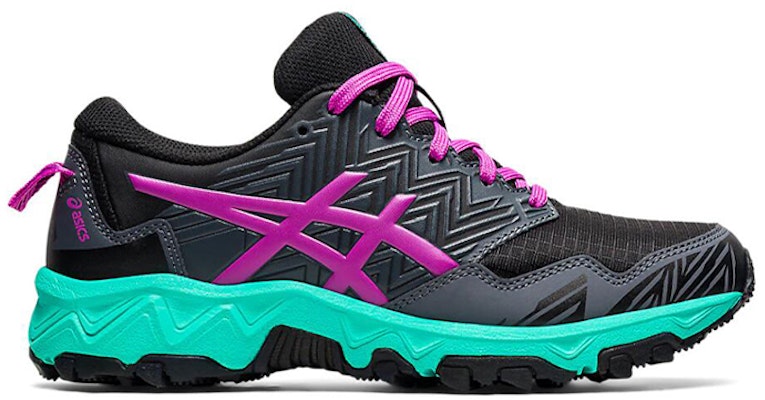 (JR) ASICS Gel-Fuji Trabuco 8 Hitam/Hijau/Ungu 1014A137-003 Order (JR) ASICS Gel-Fuji Trabuco 8 Hitam/Hijau/Ungu 1014A137-003