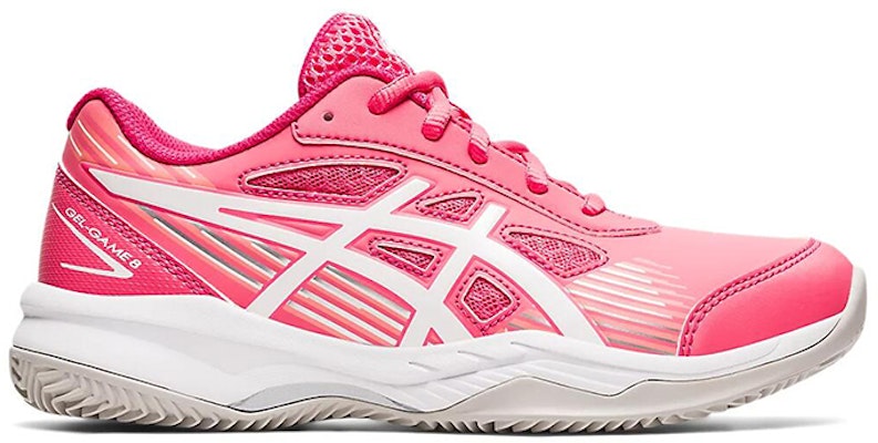 (Youth) ASICS Gel-Game 8 Clay /OC Shoes Pink/White OC 1044A024-700 Order (Youth) ASICS Gel-Game 8 Clay /OC Shoes Pink/White OC 1044A024-700