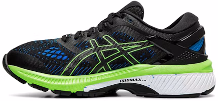 (Youth) ASICS Gel-Kayano 26 'Black Blue' 1014A066-001 (Youth) ASICS Gel-Kayano 26 'Black Blue' 1014A066-001