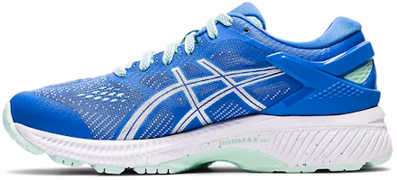 (Youth) ASICS Gel-Kayano 26 Blue/Sliver 'Silver' 1014A066-401 (Youth) ASICS Gel-Kayano 26 Blue/Sliver 'Silver' 1014A066-401