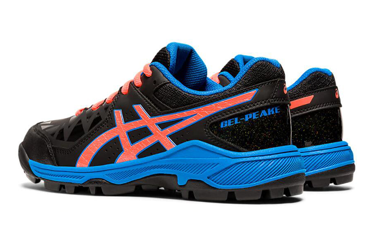 Shop (JR) ASICS Gel-Peake /Biru/Jingga 'Hitam' 1114A016-002